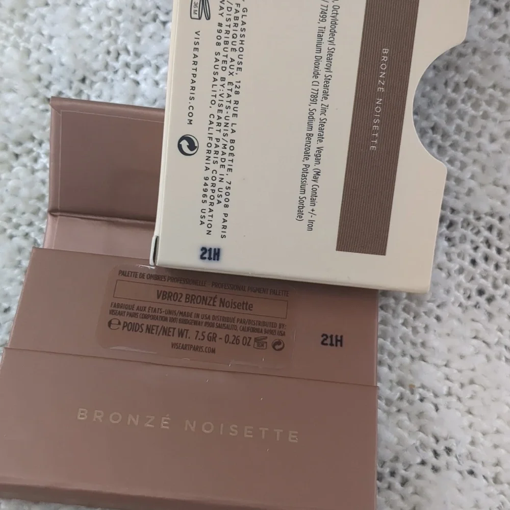 VISEART Bronzé Palette in Bronzé Noisette, 7.5g/0.26oz